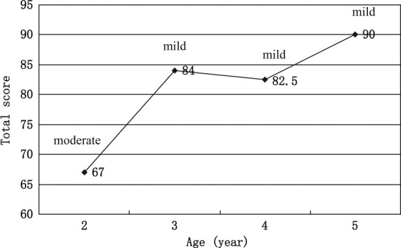 圖4：綜合功能評價(jià)總分。