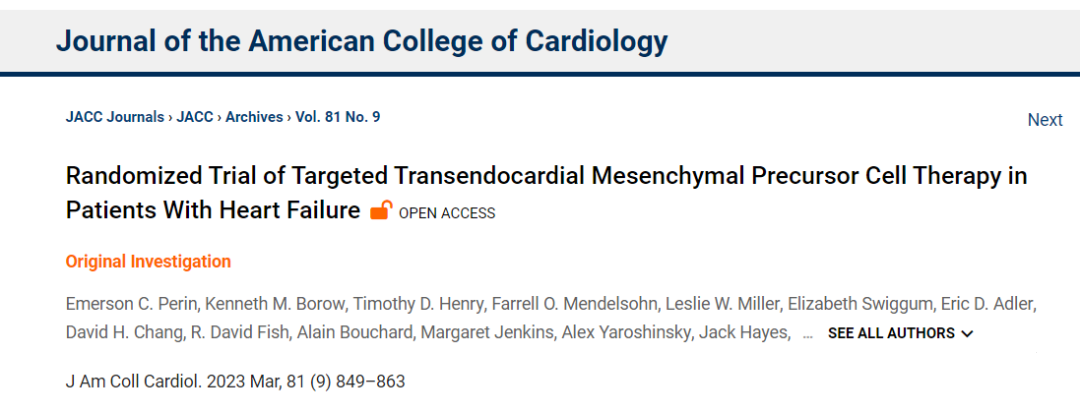 美國德克薩斯心臟研究所研究人員利用間充質(zhì)干細胞來(lái)改善慢性心力衰竭的臨床新進(jìn)展。?