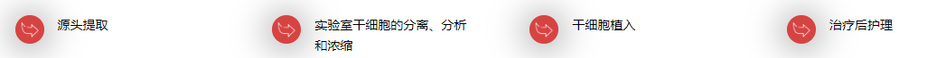 干細胞移植整個(gè)醫療程序包括4個(gè)步驟：