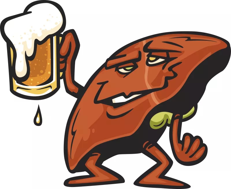 酒精相關(guān)的肝?。侯?lèi)型、癥狀、風(fēng)險因素