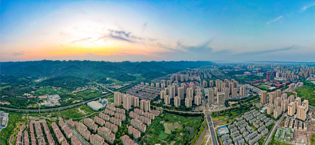 ▲航拍科學(xué)城一隅。雷鍵 攝