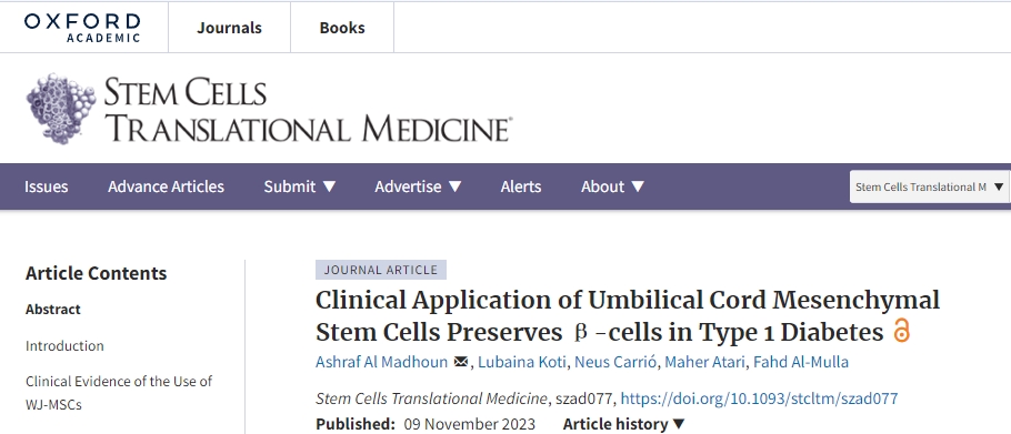 干細胞治療1型糖尿病，多個(gè)臨床案例表明干細胞可有效保護胰腺β細胞功能