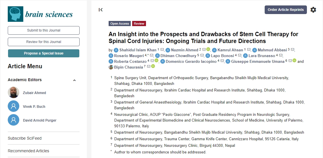 干細胞療法治療脊髓損傷的前景和缺點(diǎn):正在進(jìn)行的試驗和未來(lái)方向 干細胞療法治療脊髓損傷的前景和缺點(diǎn):正在進(jìn)行的試驗和未來(lái)方向