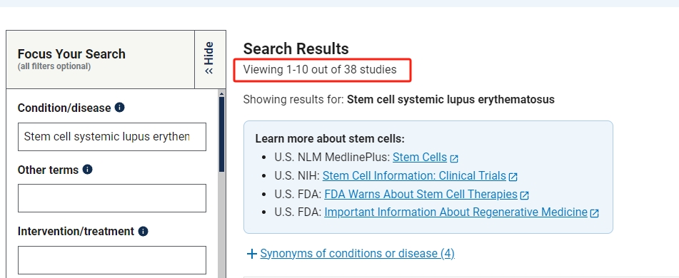 干細胞治療系統性紅斑狼瘡研究進(jìn)展