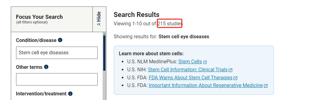 干細胞治療眼部疾病的臨床研究進(jìn)展