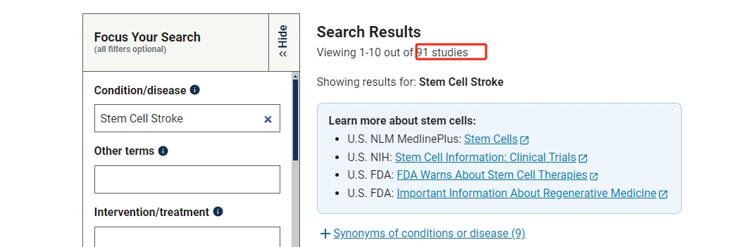 干細胞治療中風(fēng)的臨床研究進(jìn)展