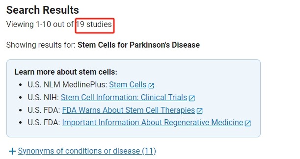 干細胞治療帕金森病的臨床研究進(jìn)展