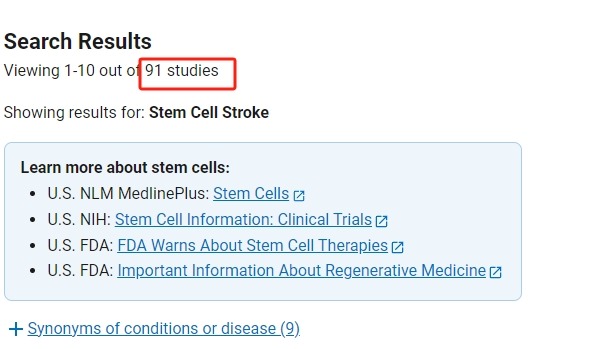 干細胞治療中風(fēng)的臨床研究進(jìn)展