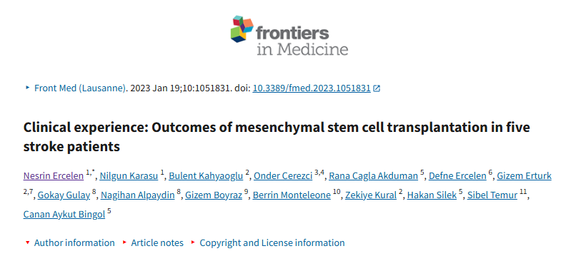 臨床經(jīng)驗:五例中風(fēng)患者接受間充質(zhì)干細胞移植的結果 臨床經(jīng)驗:五例中風(fēng)患者接受間充質(zhì)干細胞移植的結果