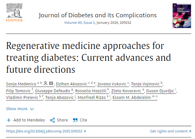 再生醫學(xué)在糖尿病治療中的應用：當前進(jìn)展與未來(lái)方向