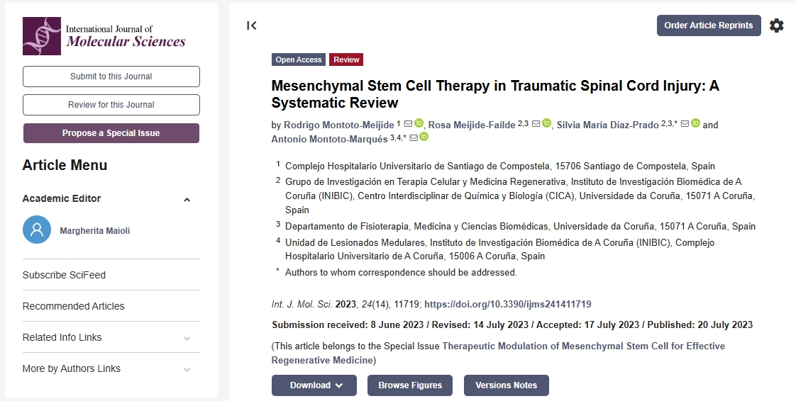 間充質(zhì)干細胞治療創(chuàng  )傷性脊髓損傷：系統評價(jià)