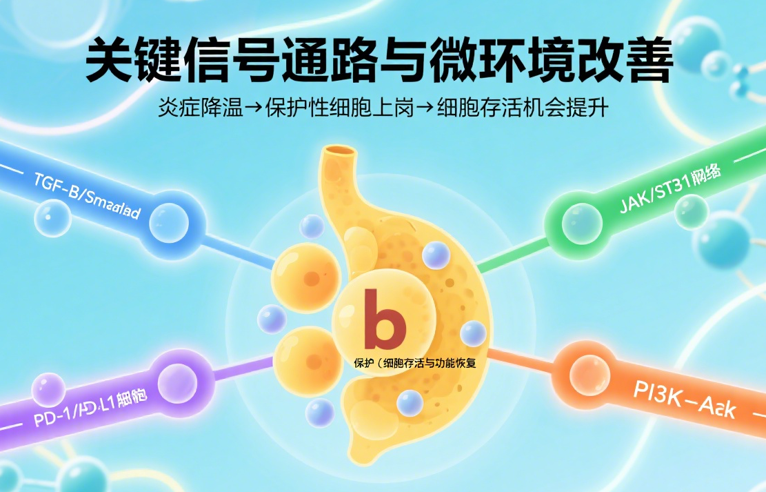 干細胞關(guān)鍵信號通路與微環(huán)境改善?