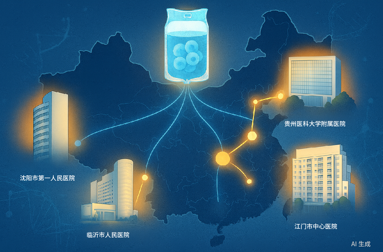 干細胞治療腦卒中又新增4家三甲醫院參與2期臨床——臨沂、沈陽(yáng)、貴州、江門(mén)啟動(dòng)