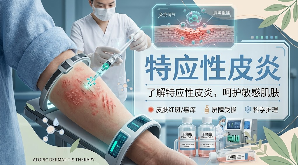 干細胞治療特應性皮炎：系統評價(jià)與Meta分析顯示EASI-50緩解率達46.76%